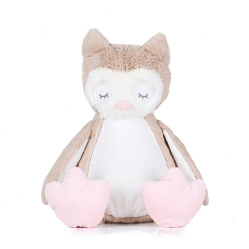 Peluche zippée Chouette - 1