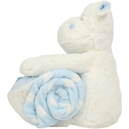Peluche hippopotame avec couverture - 4