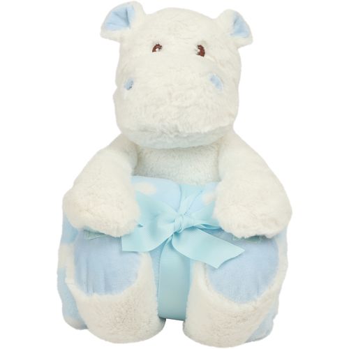 Peluche hippopotame avec couverture - 3