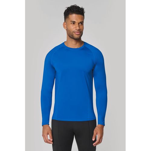 T-shirt double peau sport manches longues unisexe