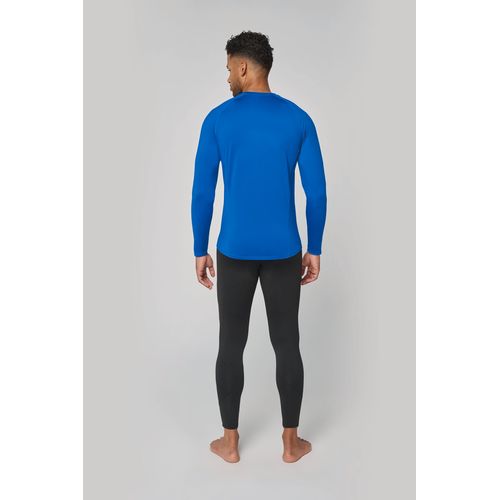 T-shirt double peau sport manches longues unisexe thumbnail 5