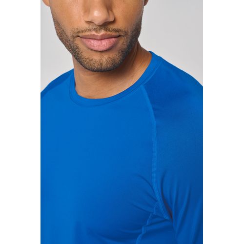 T-shirt double peau sport manches longues unisexe thumbnail 10