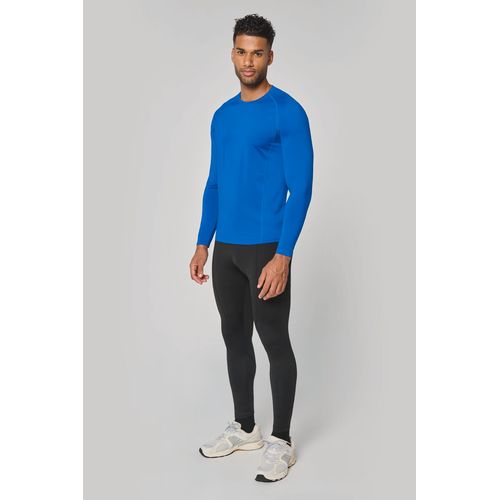 T-shirt double peau sport manches longues unisexe thumbnail 6