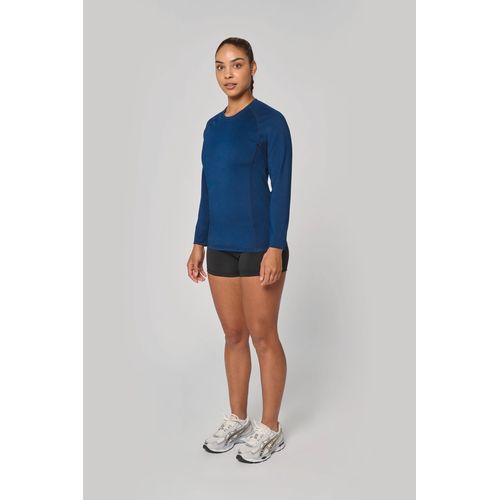 T-shirt double peau sport manches longues unisexe thumbnail 7