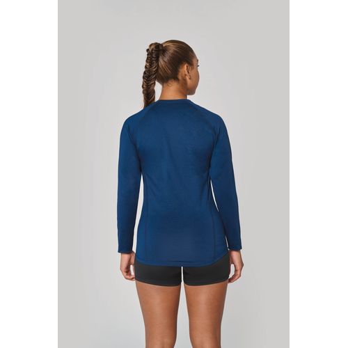 T-shirt double peau sport manches longues unisexe thumbnail 4