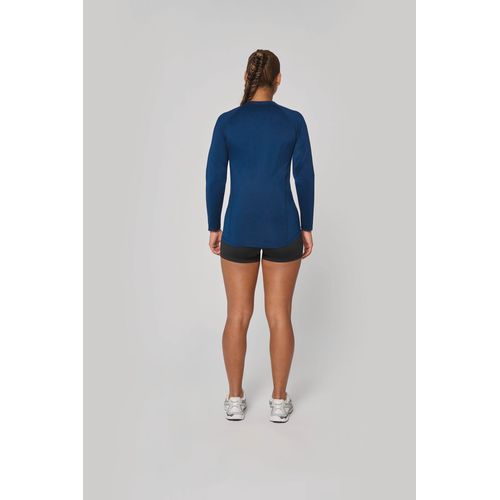 T-shirt double peau sport manches longues unisexe thumbnail 8