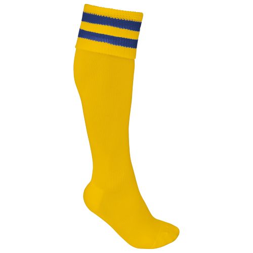 Chaussettes de sport rayées unisexe, Vêtement professionnel, Objets publicitaires, selection pro, Origine France, textile