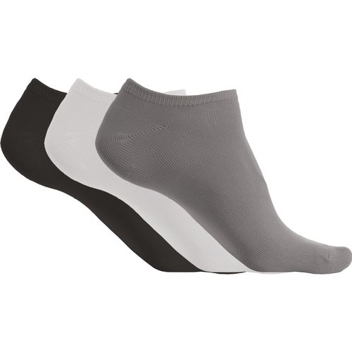 Socquettes microfibre unisexe - pack de 3 paires - 1