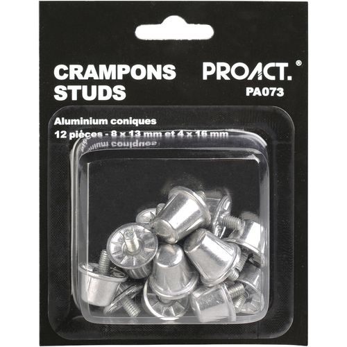 Boîte de 12 crampons alu coniques - 2