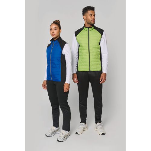 Veste sport bi-matière sans manches unisexe - 7