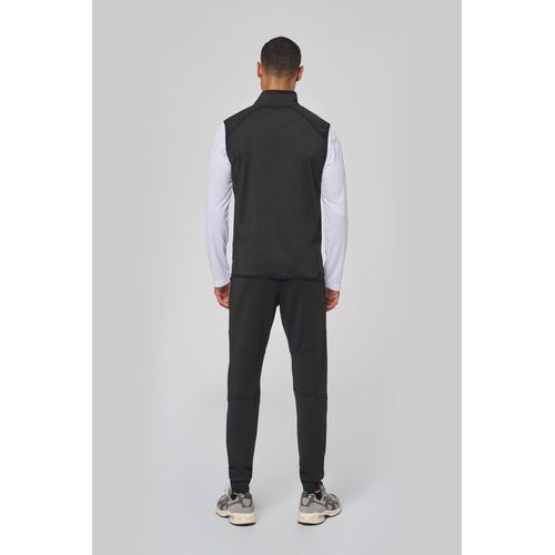Veste sport bi-matière sans manches unisexe - 6