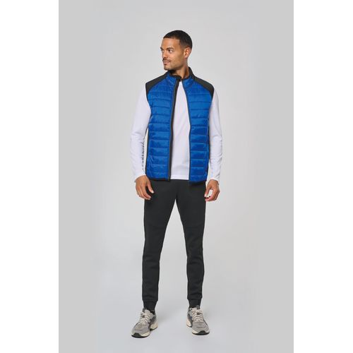 Veste sport bi-matière sans manches unisexe - 3
