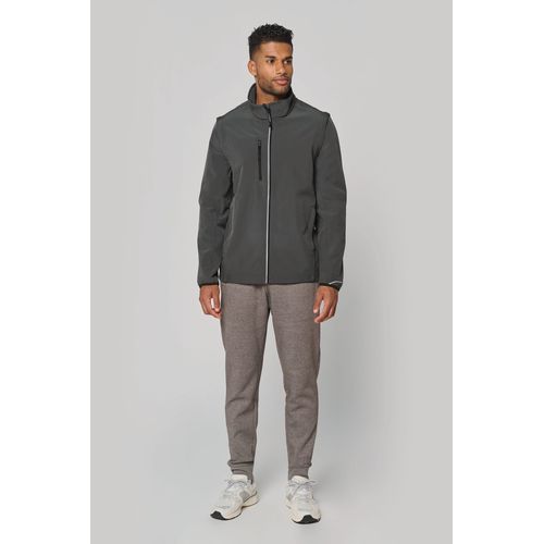 Veste softshell sport manches amovibles unisexe - 7
