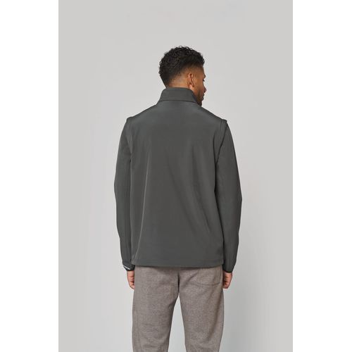 Veste softshell sport manches amovibles unisexe - 2