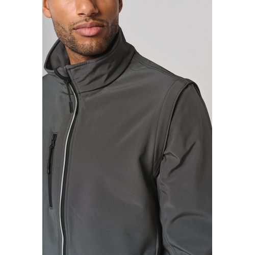 Veste softshell sport manches amovibles unisexe - 14