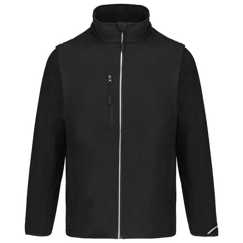 Veste softshell sport manches amovibles unisexe - 18