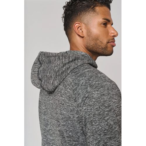 Sweat-shirt à capuche 1/4 zip sport unisexe - 11