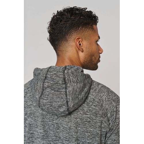 Sweat-shirt à capuche 1/4 zip sport unisexe - 12