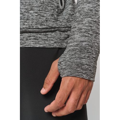 Sweat-shirt à capuche 1/4 zip sport unisexe - 15