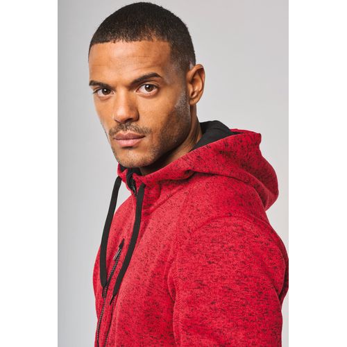Veste à capuche chinée homme - 6