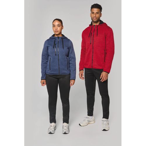 Veste à capuche chinée homme - 5
