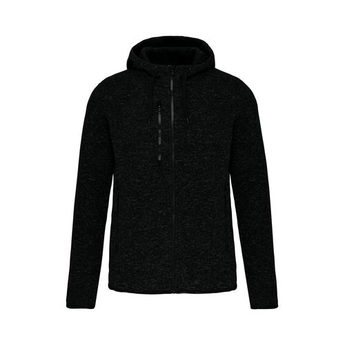 Veste à capuche chinée homme - 10