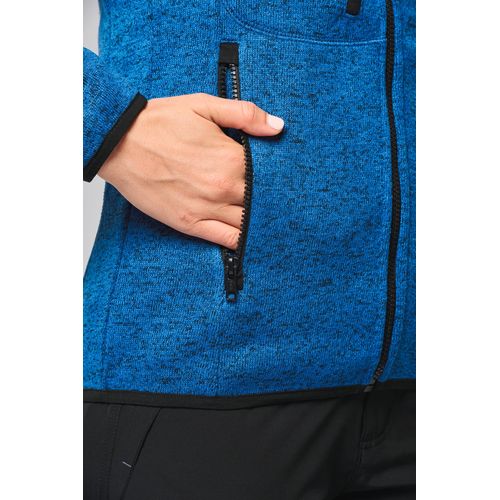 Veste à capuche chinée femme - 7