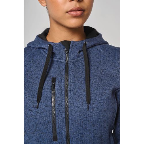 Veste à capuche chinée femme thumbnail 6