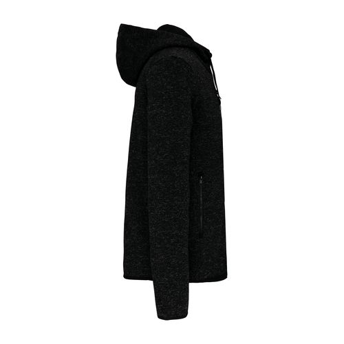 Veste à capuche chinée femme - 10