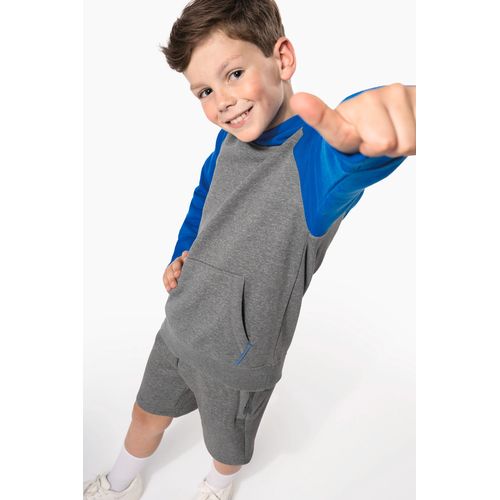Sweat-shirt capuche bicolore enfant - 6