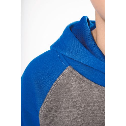 Sweat-shirt capuche bicolore enfant - 8