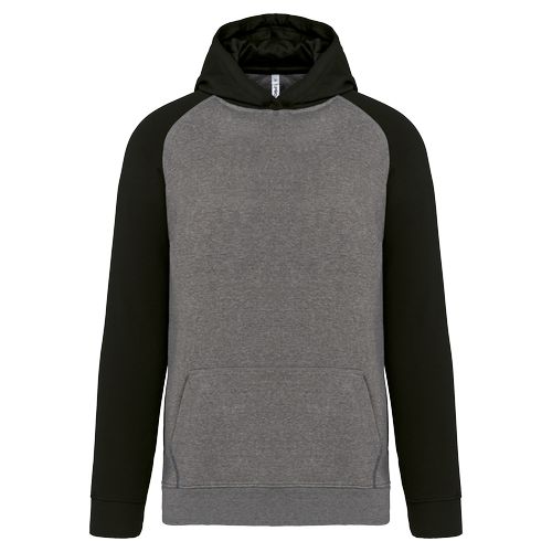 Sweat-shirt capuche bicolore enfant - 10