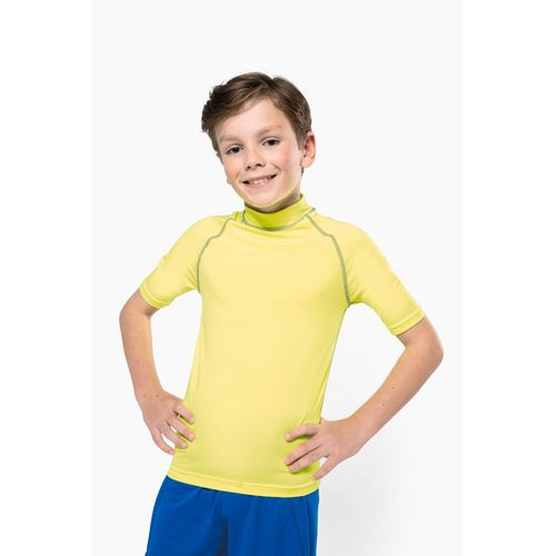 T-shirt technique à manches courtes avec protection anti-UV enfant