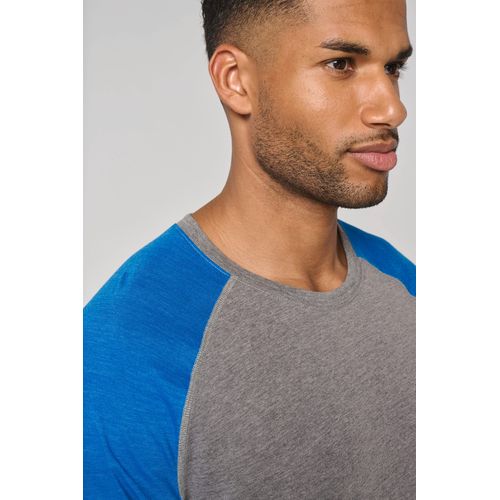 T-shirt triblend bicolore sport manches courtes unisexe - 10