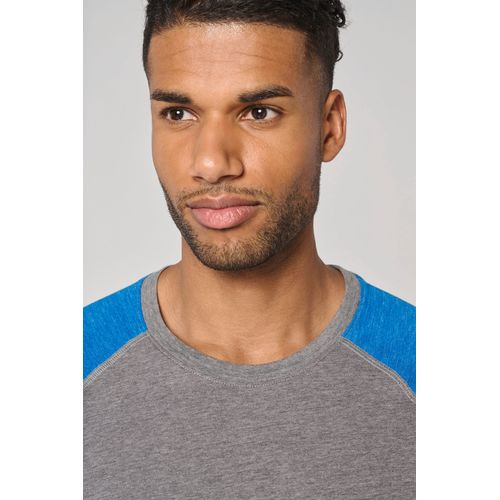T-shirt triblend bicolore sport manches courtes unisexe - 11