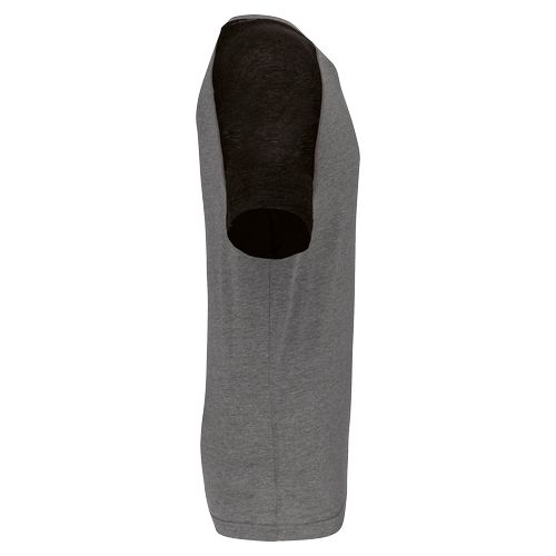 T-shirt triblend bicolore sport manches courtes unisexe - 11