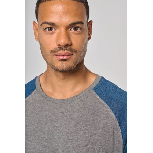 T-shirt triblend bicolore sport manches courtes unisexe - 5