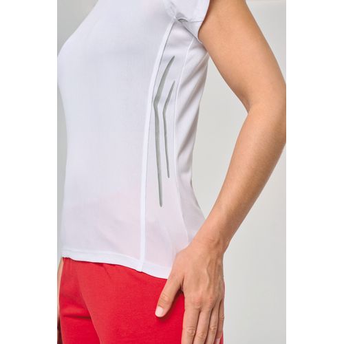 T-shirt de sport bi-matière manches courtes femme - 12