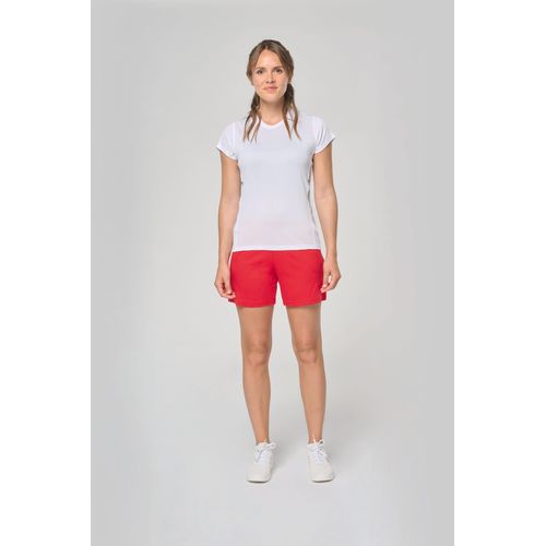 T-shirt de sport bi-matière manches courtes femme - 4