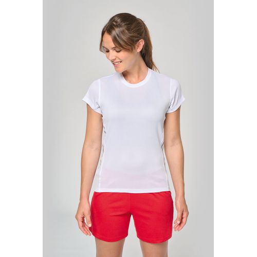 T-shirt de sport bi-matière manches courtes femme - 2