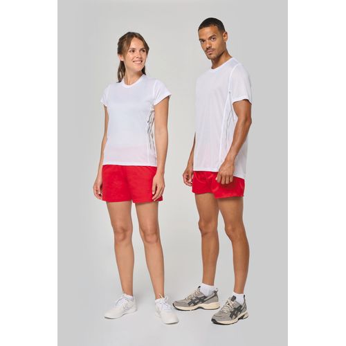 T-shirt de sport bi-matière manches courtes femme - 10