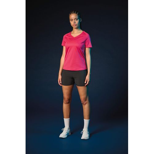 T-shirt de sport manches courtes col v femme - 7