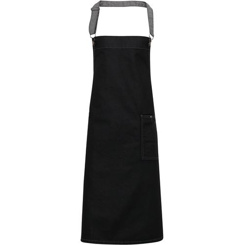 Tablier "effet ciré" à bavette "District" - 4