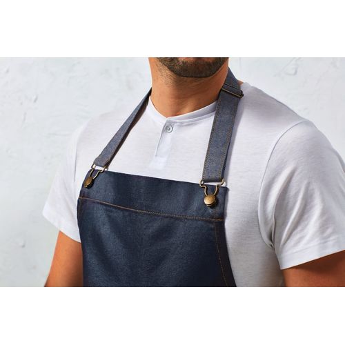 Tablier "effet ciré" à bavette "District" - 2