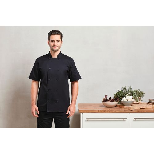 Veste de cuisine manches courtes - 1