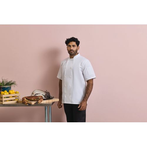 Veste de cuisine manches courtes - 4