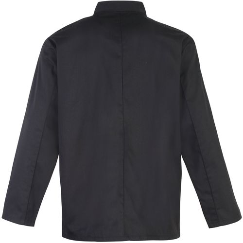 Veste de cuisine manches longues à boutons pression - 5