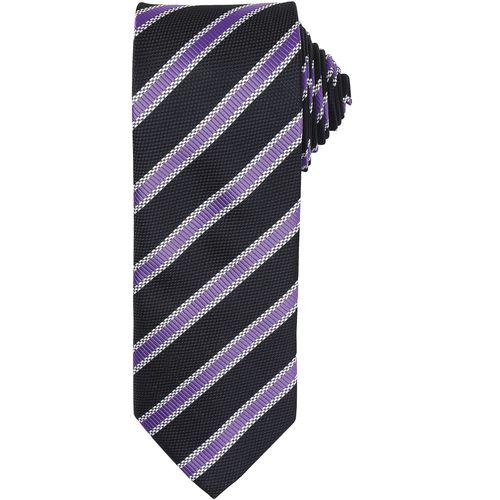 Cravate rayée "Waffle" - 2