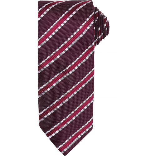 Corbata "Waffle" a rayas