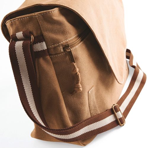Sac courrier vintage en toile - 3